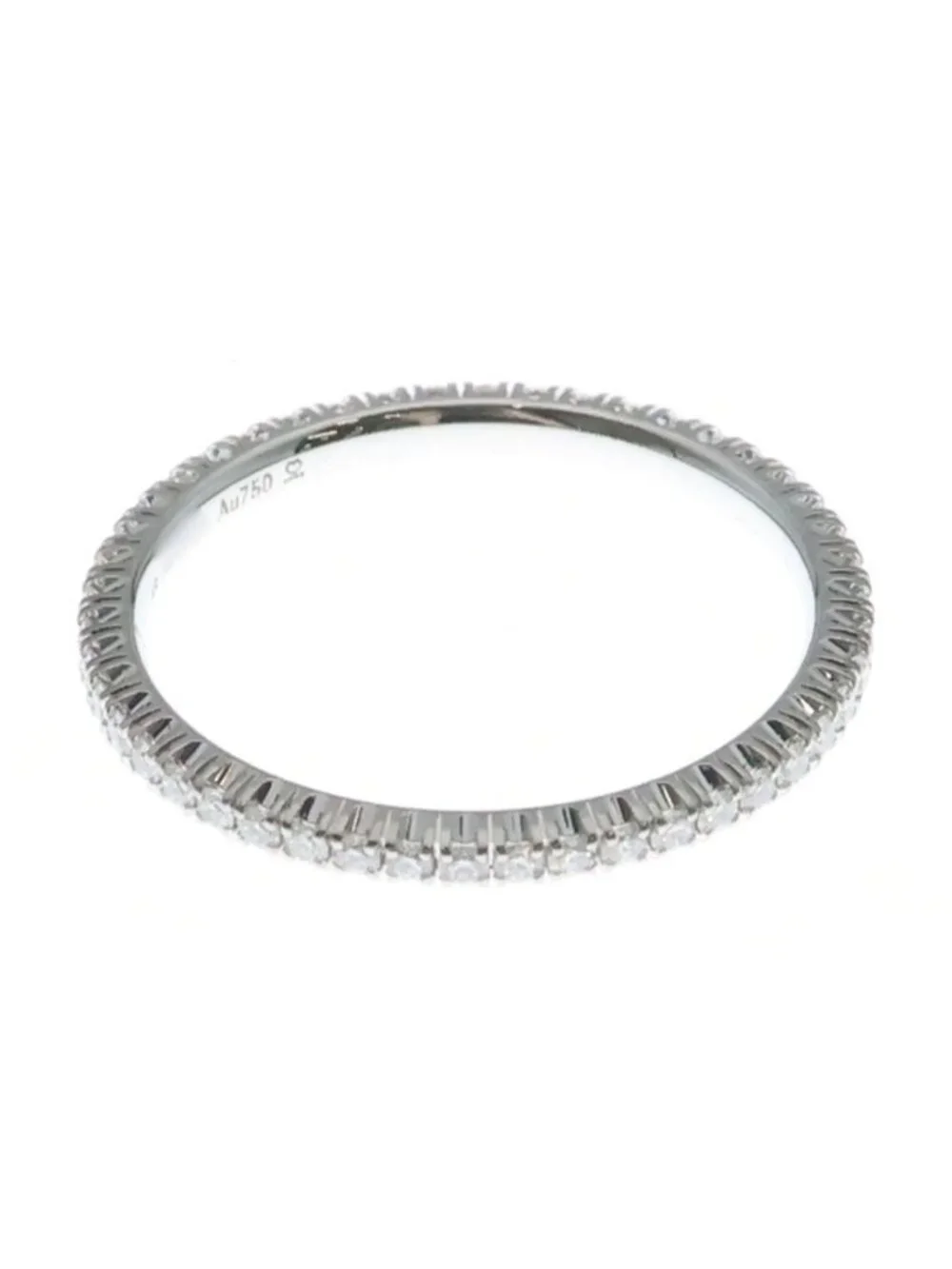 Cartier Etain Cell Full Eternity Diamond Ring White Gold